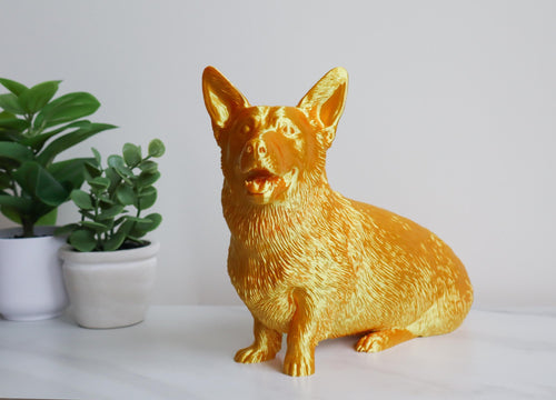 Corgi Dog Statue, Cute Corgi Dog Decoration, Perfect Gift For Corgi Lovers