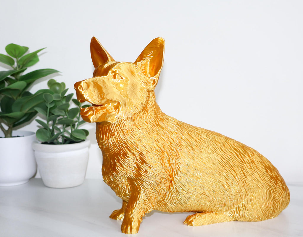 Corgi Dog Statue, Cute Corgi Dog Decoration, Perfect Gift For Corgi Lovers