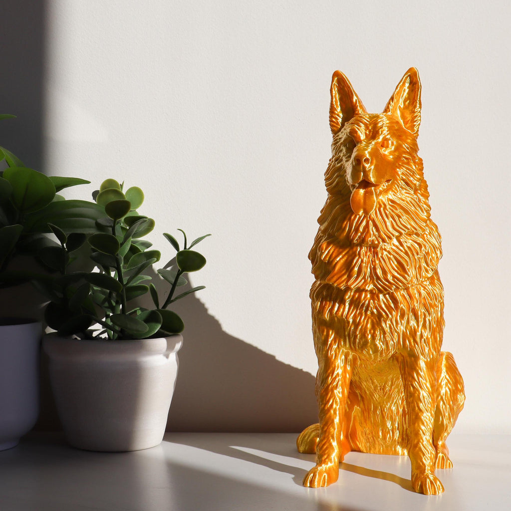 German Shepherd Dog Statue, German Shepherd Decoration, Perfect Gift For Dog Lovers, Dog Decor
