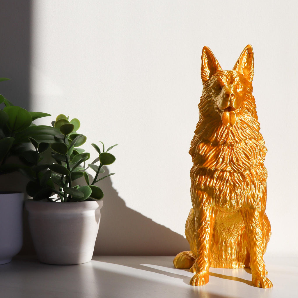 German Shepherd Dog Statue, German Shepherd Decoration, Perfect Gift For Dog Lovers, Dog Decor