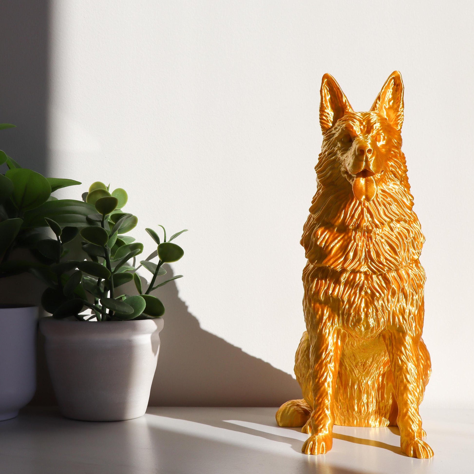 German Shepherd Dog Statue, German Shepherd Decoration, Perfect Gift For Dog Lovers, Dog Decor