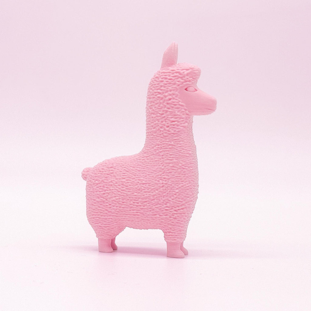 Pink Alpaca, Pink Llama, Cute Alpaca Statue For Decoration, Pink Llama Decor, Big Sizes