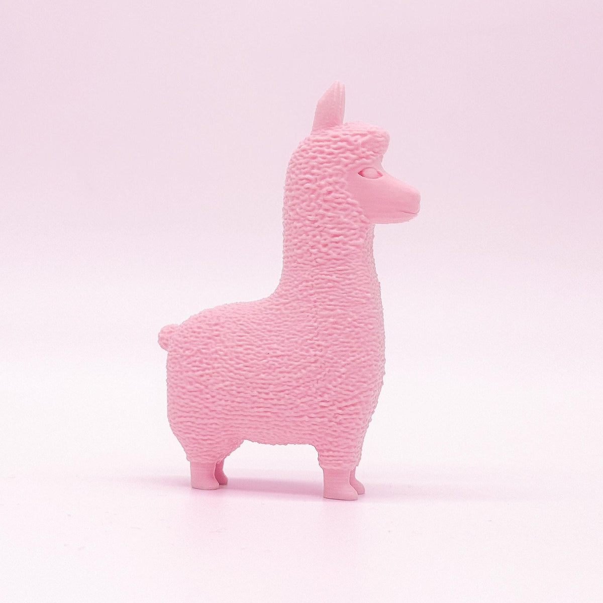 Pink Alpaca, Pink Llama, Cute Alpaca Statue For Decoration, Pink Llama Decor, Big Sizes