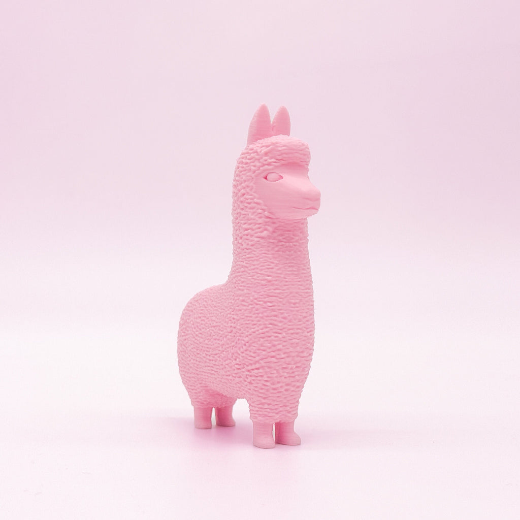 Pink Alpaca, Pink Llama, Cute Alpaca Statue For Decoration, Pink Llama Decor, Big Sizes